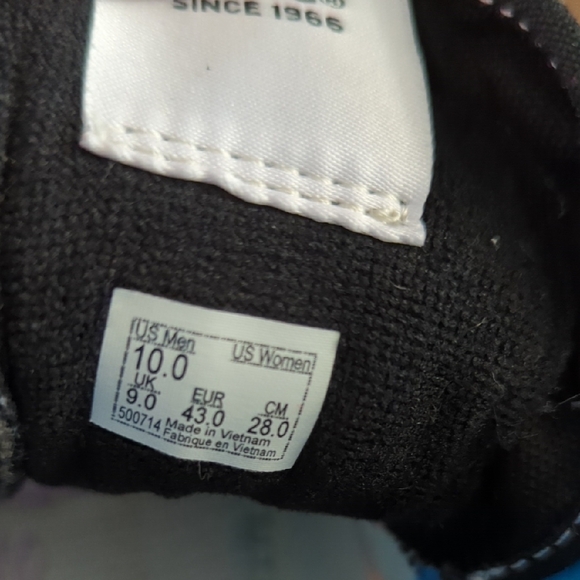 Vans Black,Pink, Orange Checkered High-Top Sneakers T&C Surf Design Hawaii !!! - Picture 5 of 16